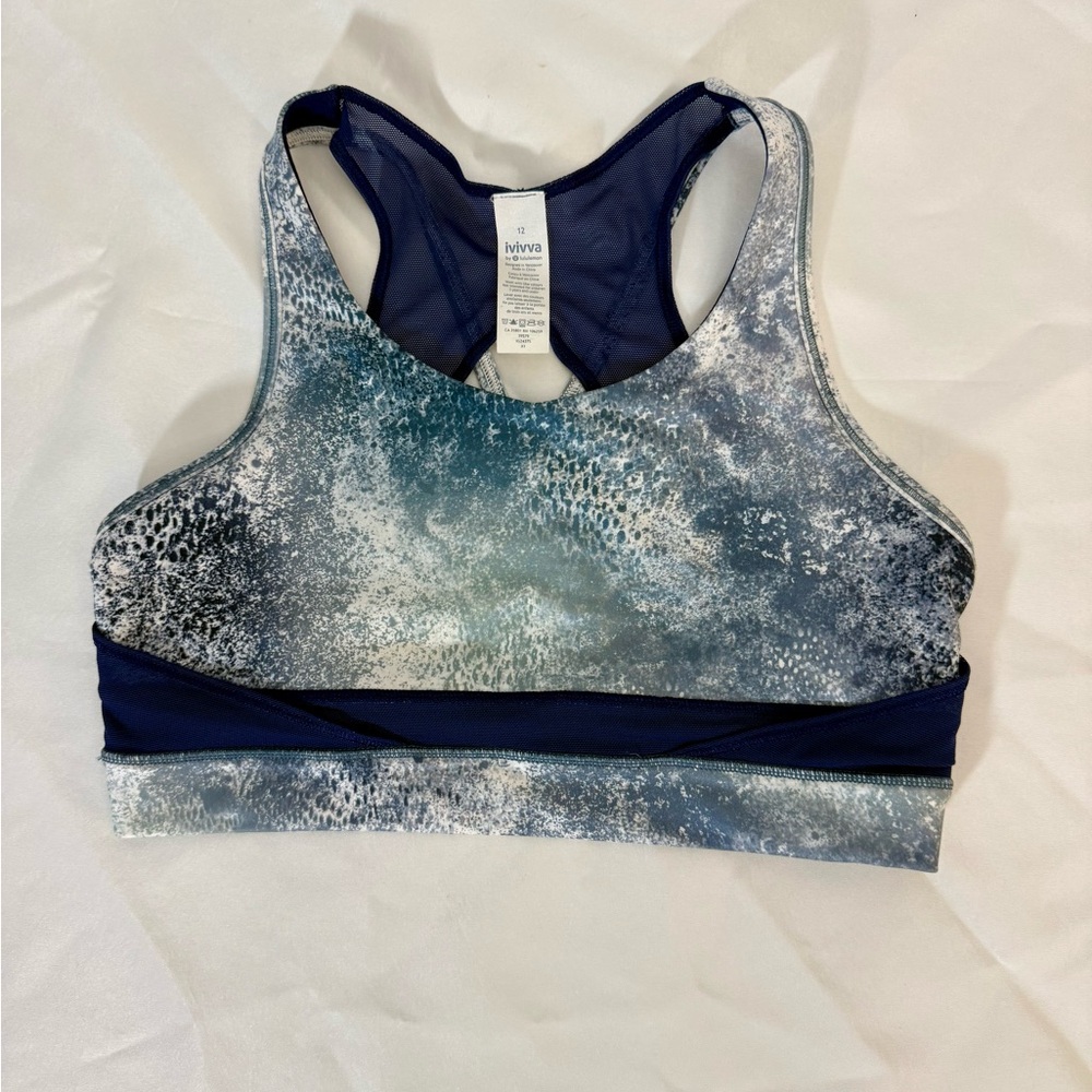 Ivivva by Lululemon Girls Sports Bra – Size 12 – Like  New - Discontinued